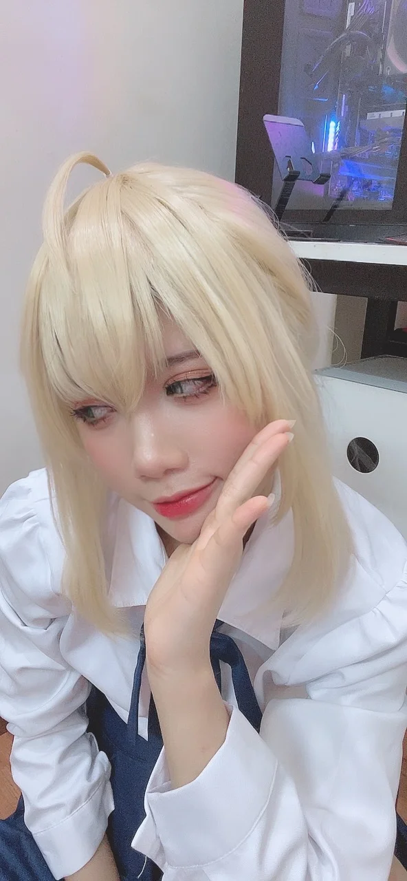 PoppaChan - Artoria Pendragon (Fate) [124P,10V-849MB] tg@simisebaisi 【丝足阁】096.webp